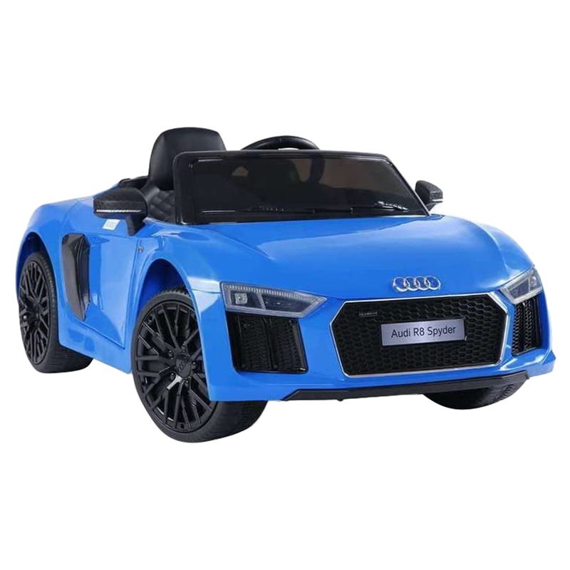 Audi - 12V Licensed Kids R8 Spyder Ride On - Blue 