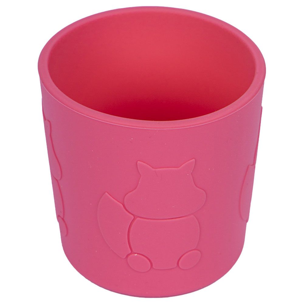 Babies Basic - Silicone Trainer Cup - Pink