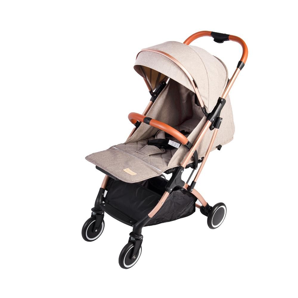 Bumble & Bird - Travel Light Cabin Stroller - Beige (0-15kg)