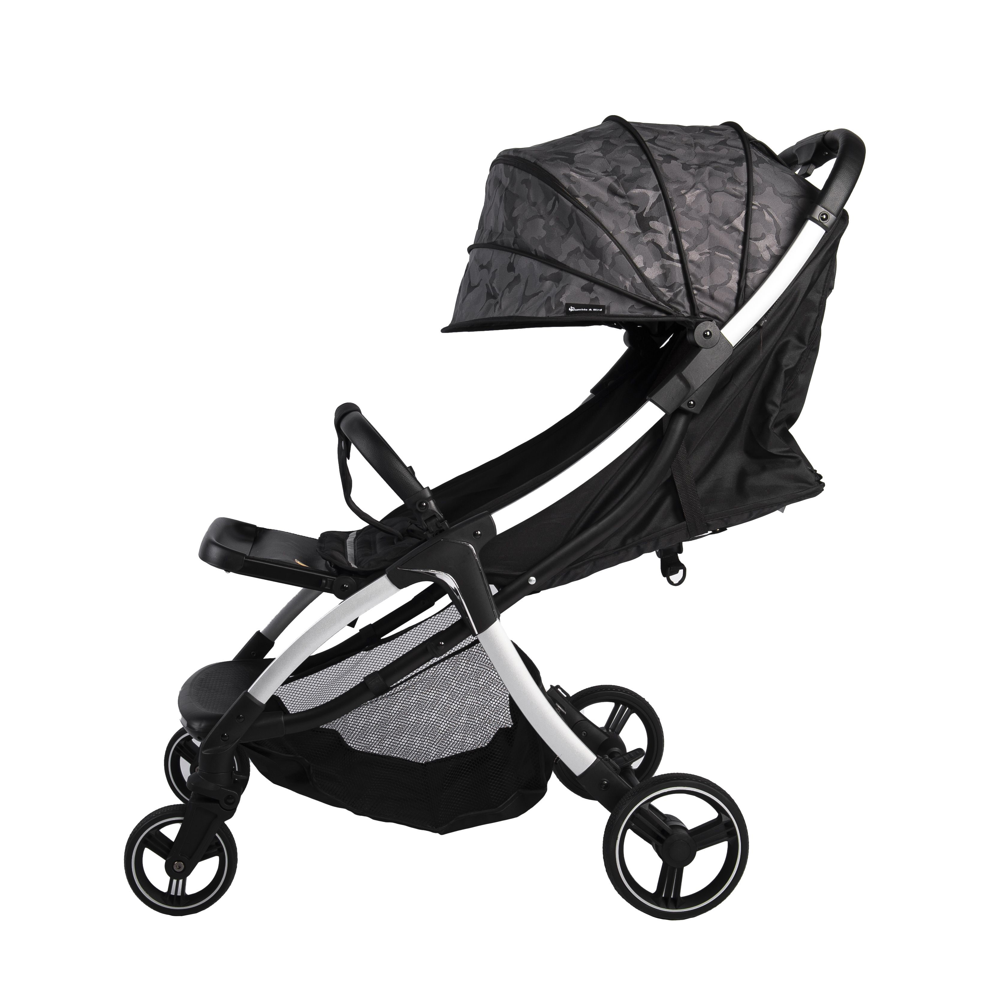 Bumble & Bird - Ultra Light Travel Stroller - Grey (Exclusive)