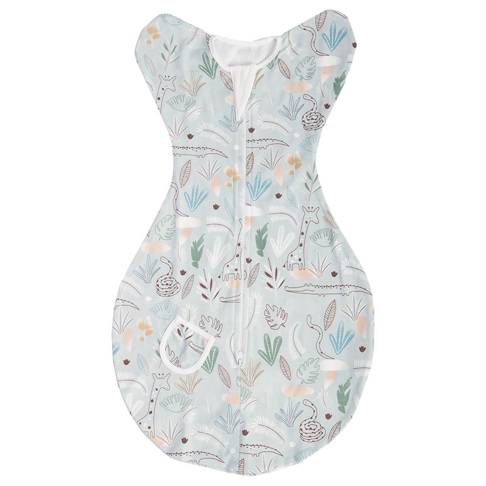 Tiny Toes - Baby Boys Printed Swaddle - Blue (Exclusive)