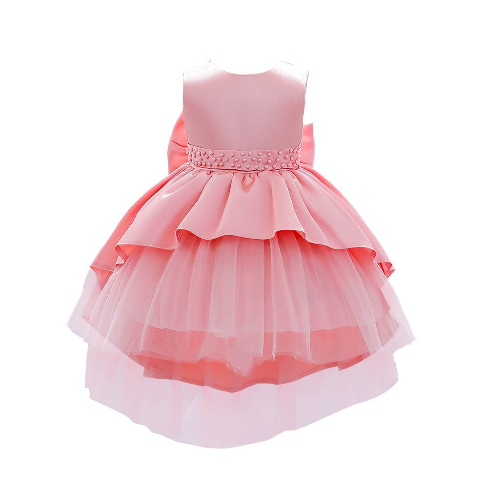 SUGAR RUSH - Embellished Regular Layered Dress - Pink