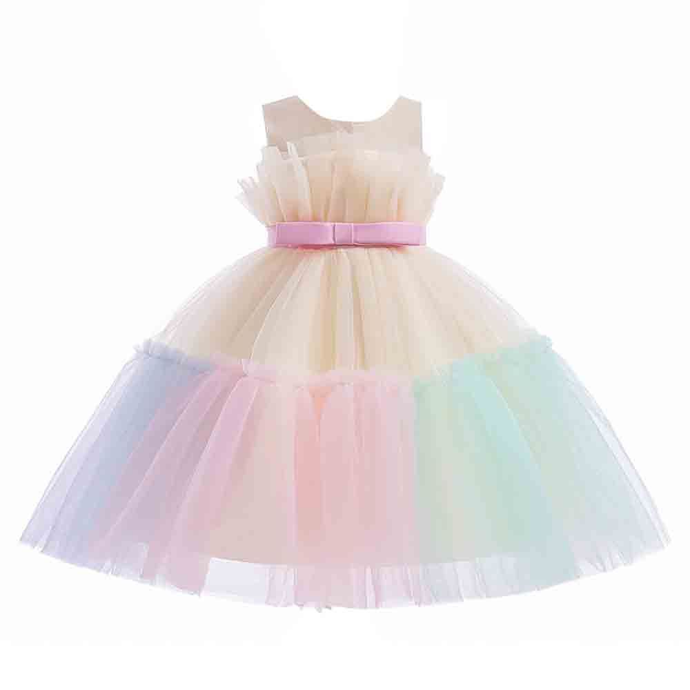 Sugar Rush - Laced Round Neck Sleeveless Party Dress