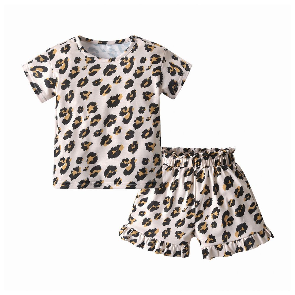 Sugar Rush - Animal Print Matching 2pc-Set_1-6y