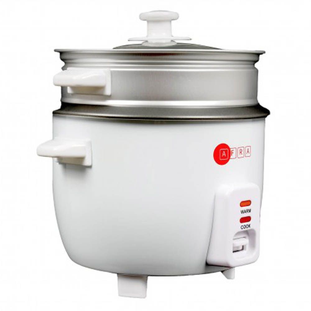 Afra - Japan Non-Stick Rice Cooker 1.0 L W/Inner Pot Glass Lid