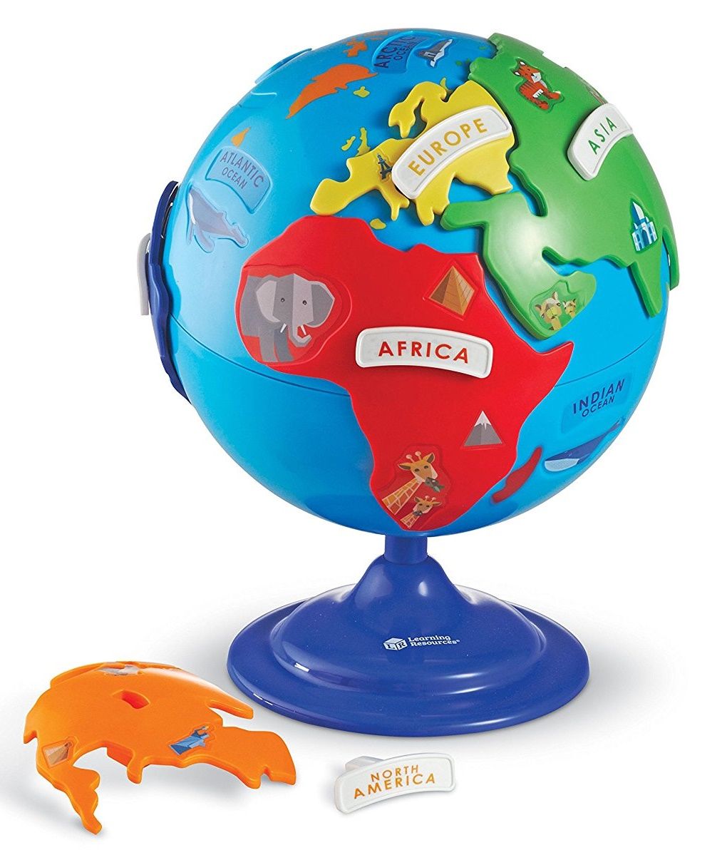 Learning Resources - Puzzle Globe - 14 pcs