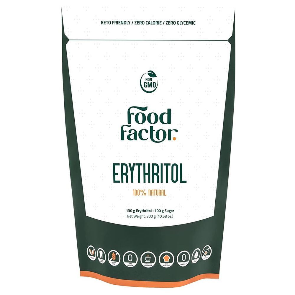 Food Factor - Erythritol Sugar Free Sweetener 300g