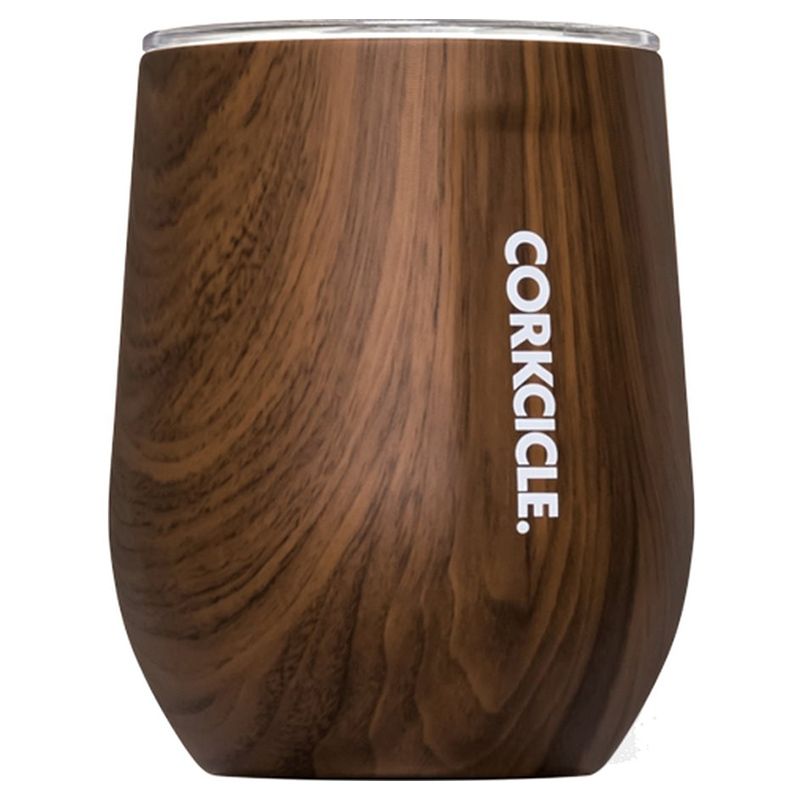 Corkcicle - Canteen Stemless Cup 350ml Walnut