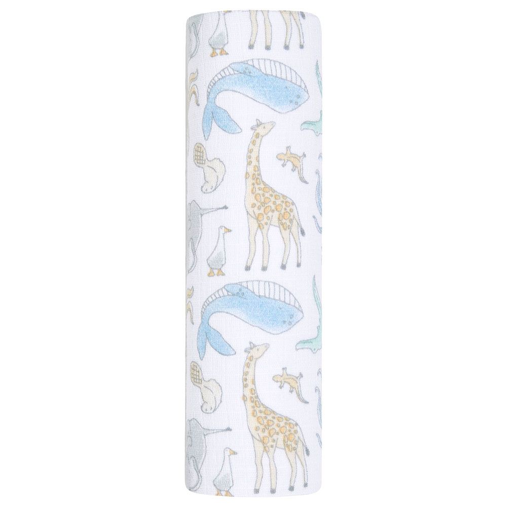 Aden + Anais - Muslin Swaddle Blanket - Natural History