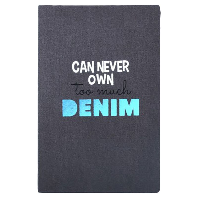 Doodle - Forever Denim A5 Notebook - Grey