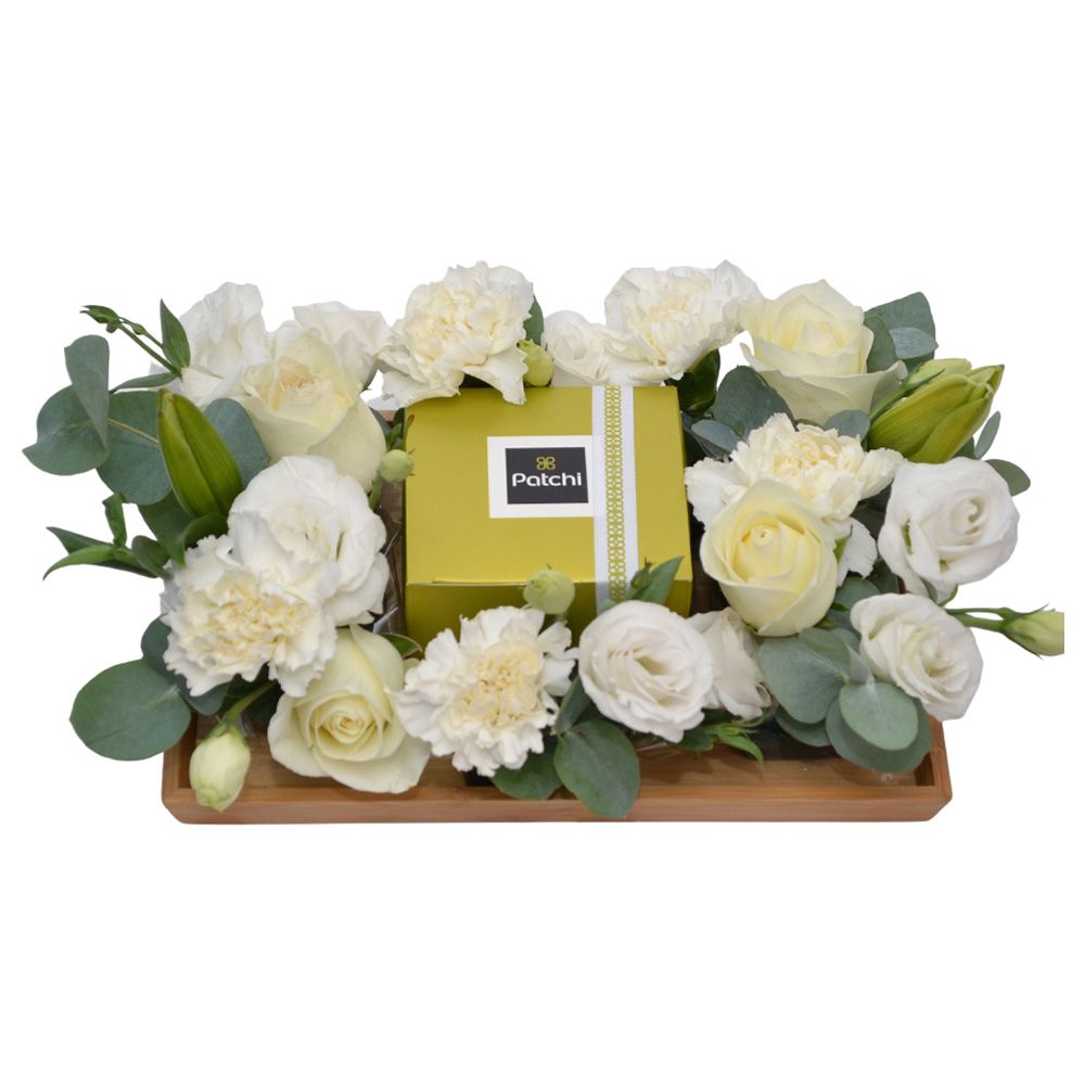 Aiwa Flowers - Patchi Chocolate Platter 1 