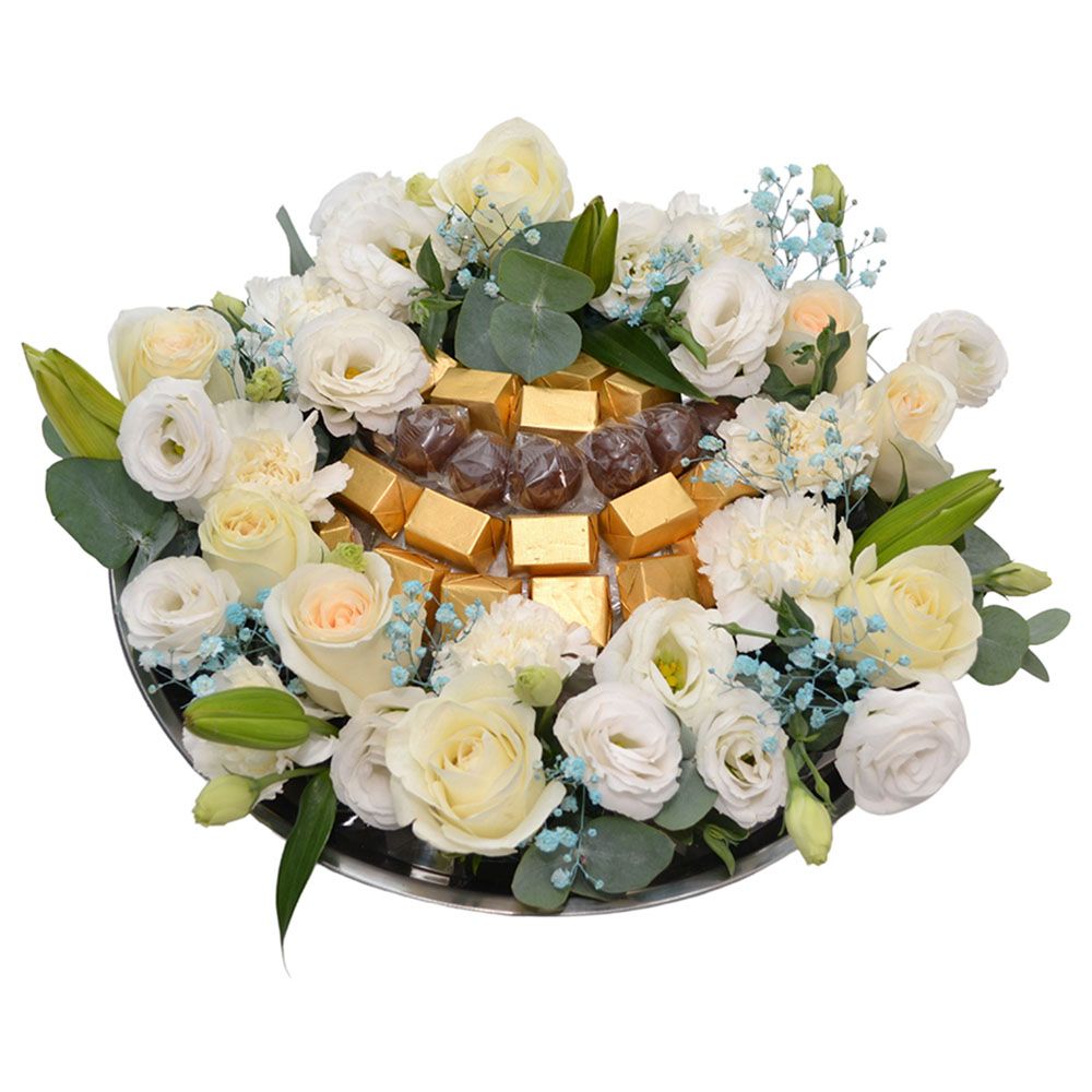 Aiwa Flowers - New Born Chocolate Tray 2 