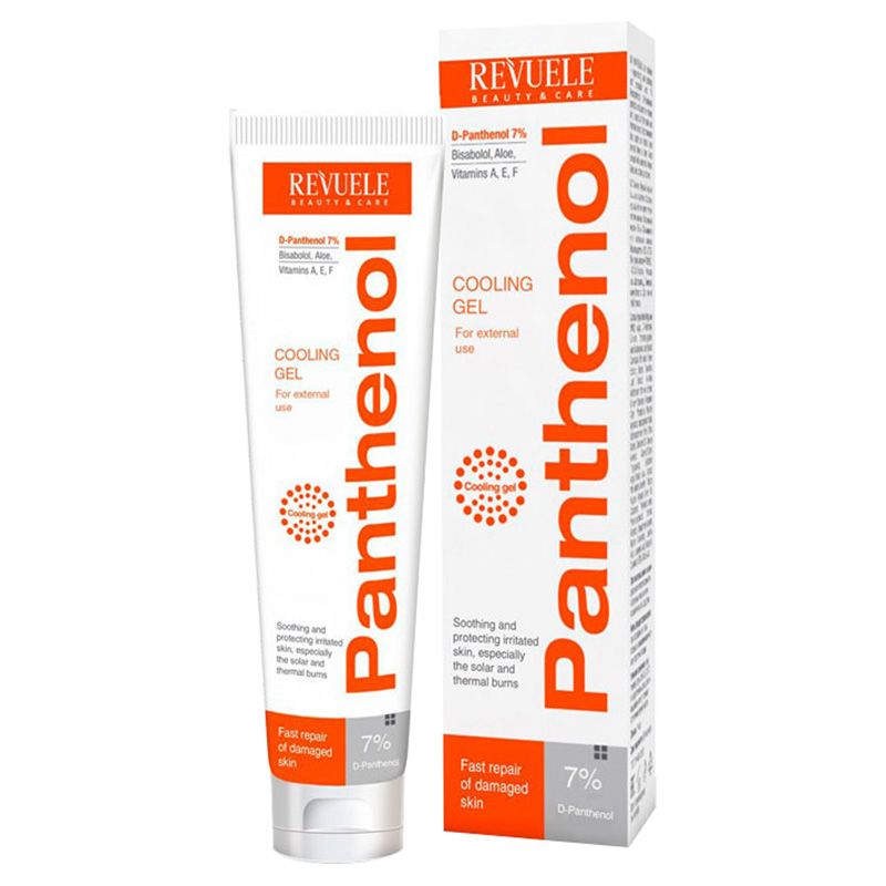 Revuele Panthenol Cooling Gel For Solar & Thermal Burns 75ml