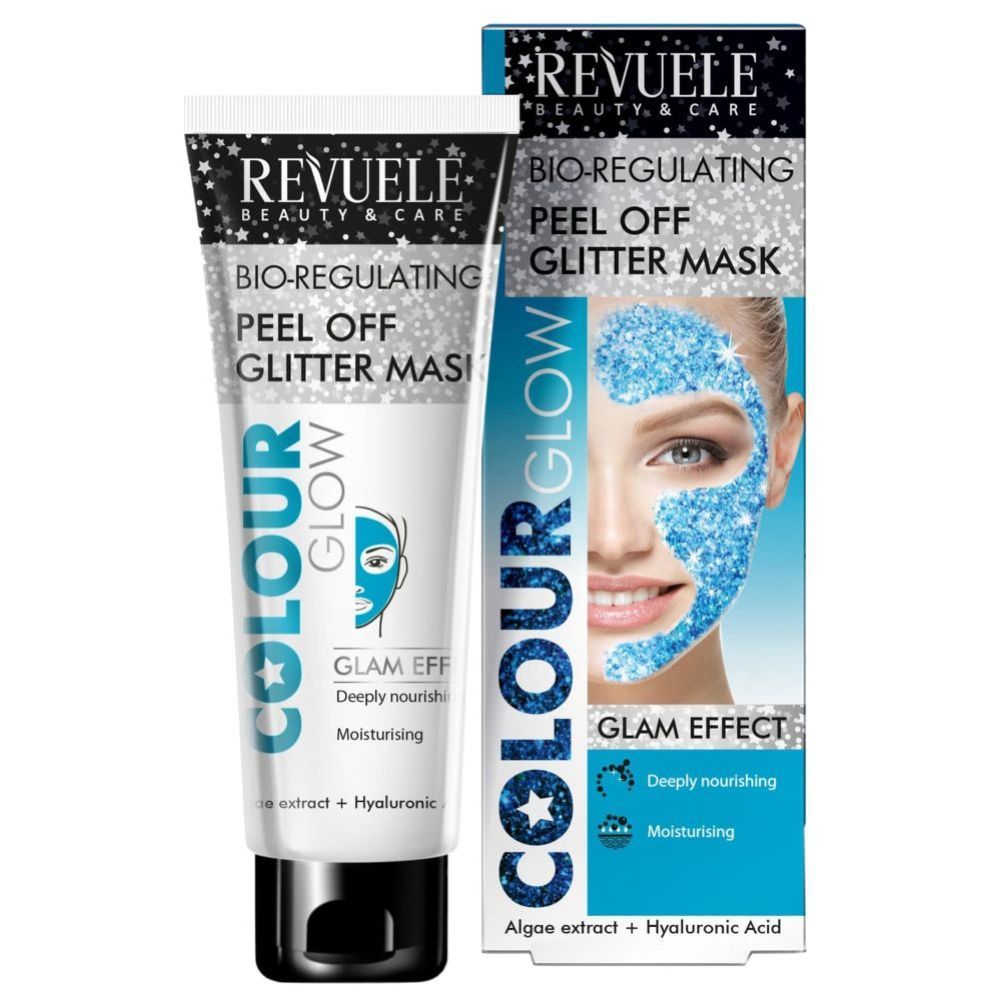 Revuele - Color Glow Blue Bio-Regulating Peel Off Mask 80ml