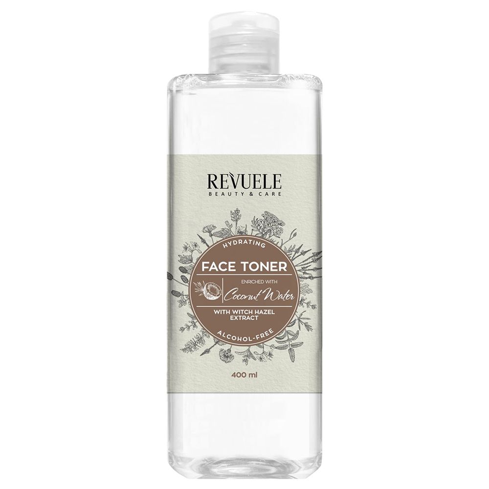 Revuele - Face Toner With Witch Hazel & Coconut Water 400ml