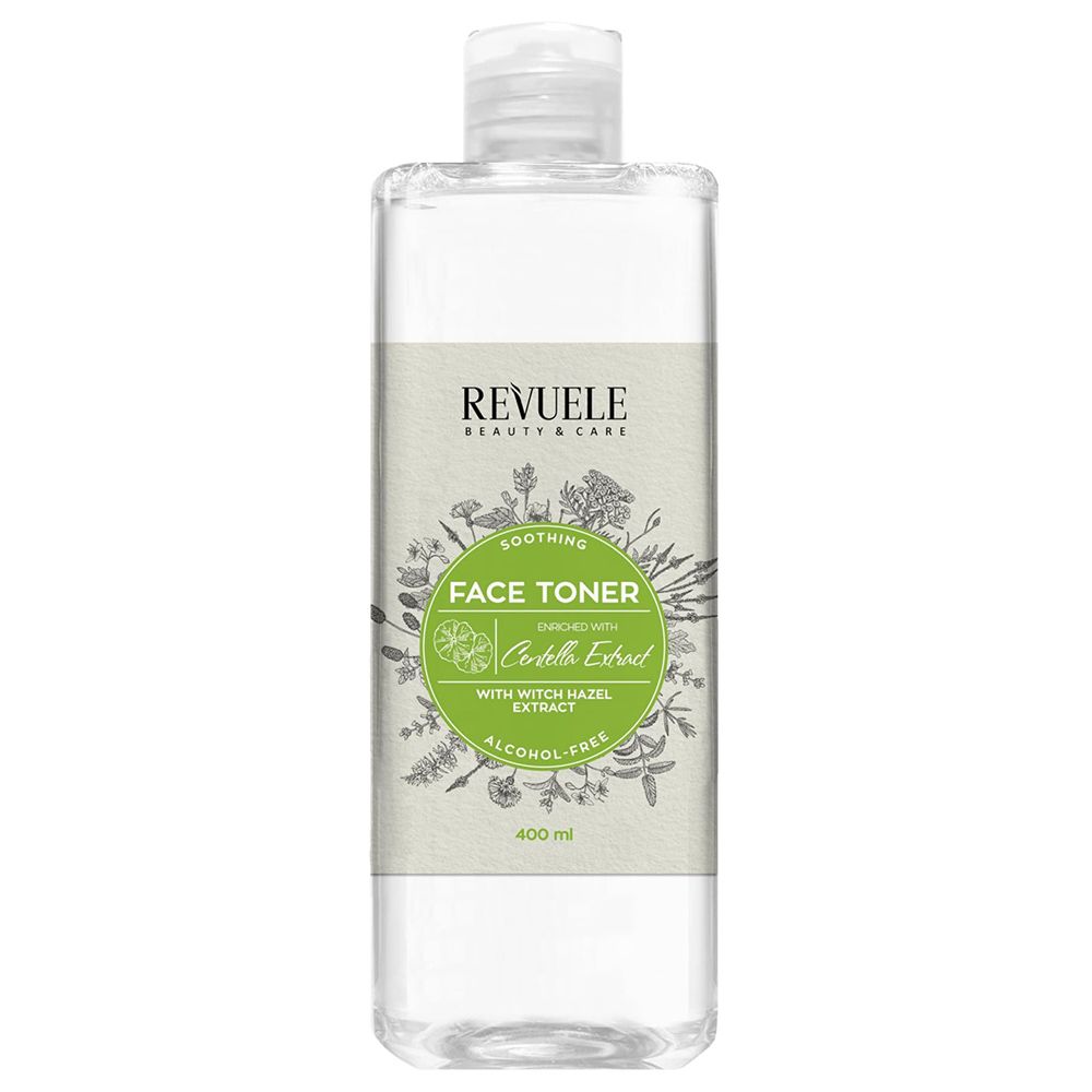 Revuele Face Toner With Witch Hazel & Centella Extract 400ml