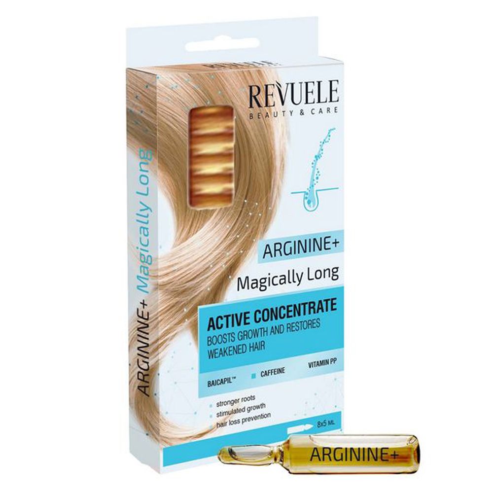 Revuele - Ampoules Active Hair Concentrate Arginine + Magically Long 8 x 5 ml