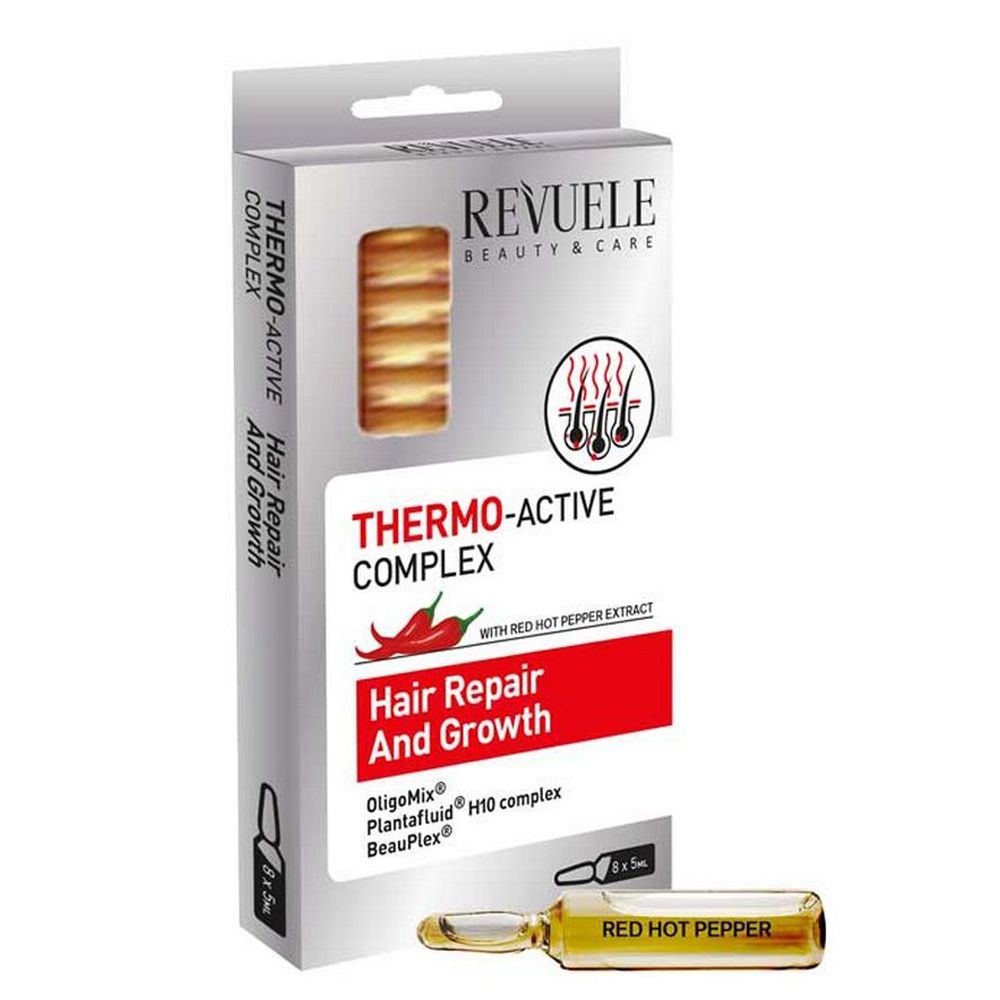 Revuele - Ampoules Thermo Active Complex Hair Repair And Growth 8 x 5 ml