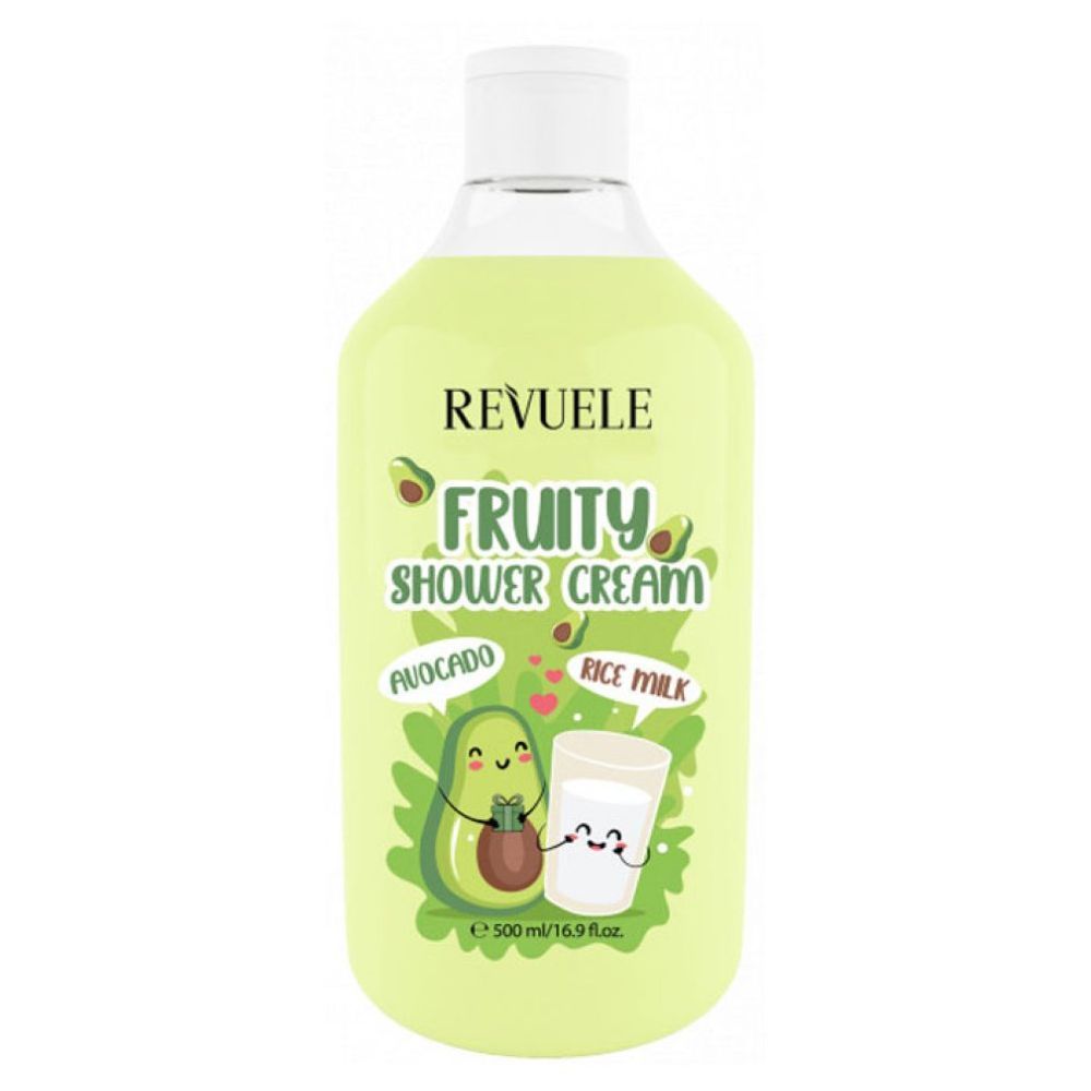 Revuele - Avocado & Rice Milk Fruity Shower Cream 500ml