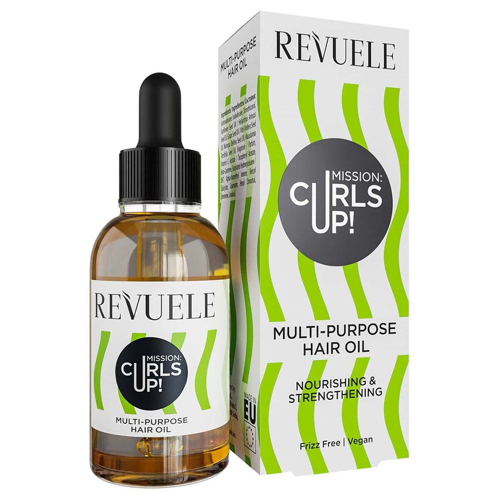 Revuele - Mission Curls up Multi Purpose Hair Oil