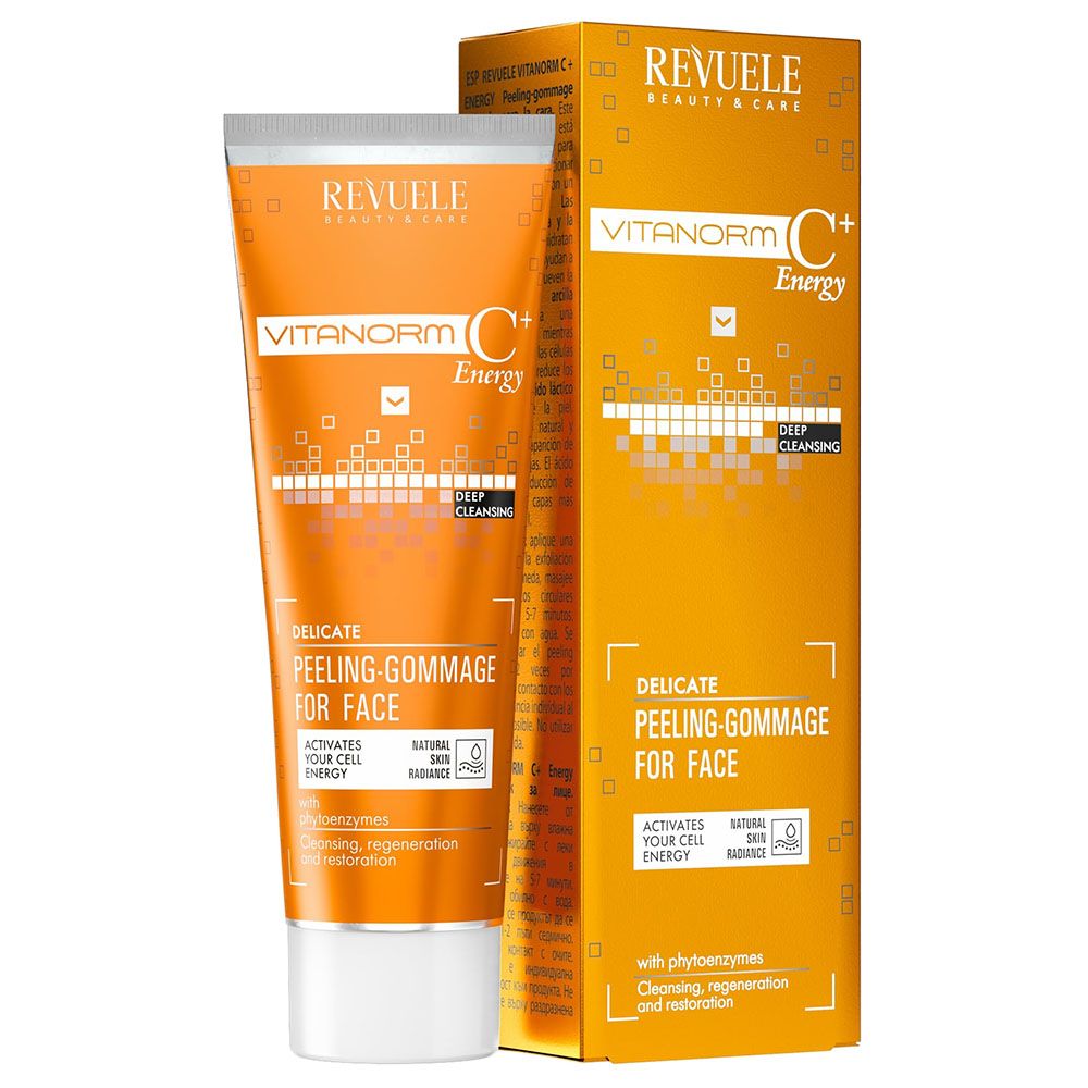 Revuele - Vitanorm C Plus Energy Delicate Peeling Gommage Mask - 80Ml