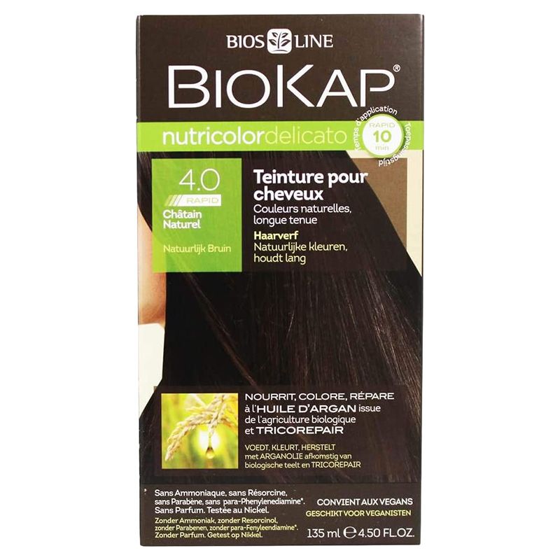 Biokap - Nutricolor Delicato 4.00 Brown 140Ml