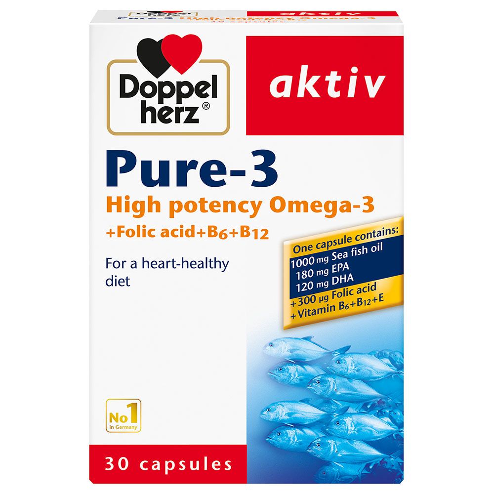 Doppelherz - Aktiv Pure-3 30 Capsules