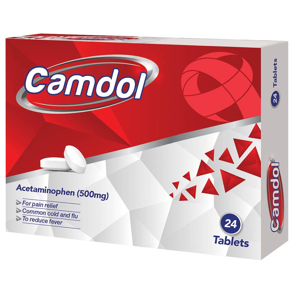 Camdol - Acetaminophen 500 Mg - 24 Tablets