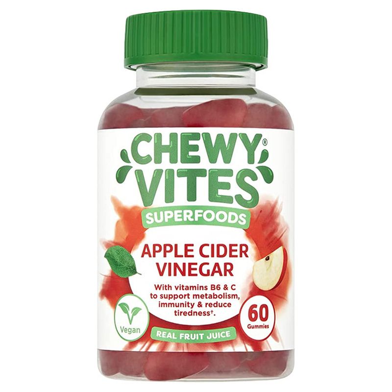 Chewy Vites - Superfoods Apple Cider Vinegar - 60 Gummies