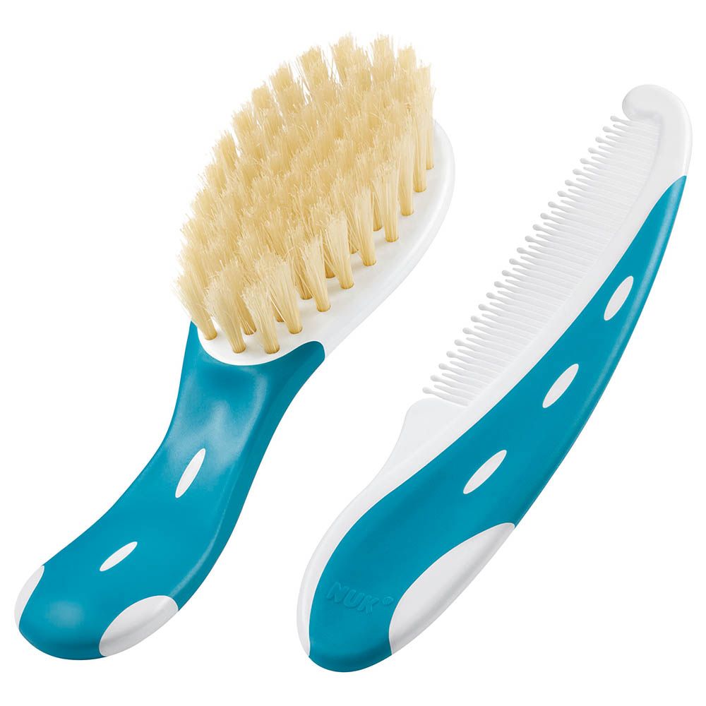 Nuk Baby Hair Brush-Blue