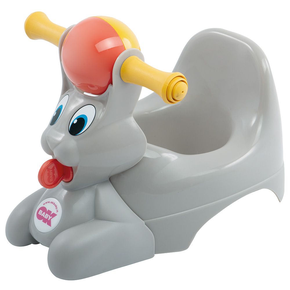 Okbaby - Spidy Rabbit Potty - Grey