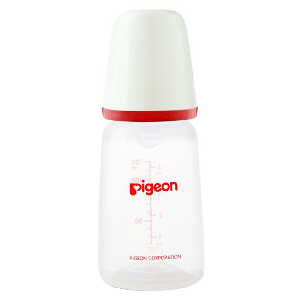 Pigeon - Plastic Feeding Bottle KP-4 120ml - Red