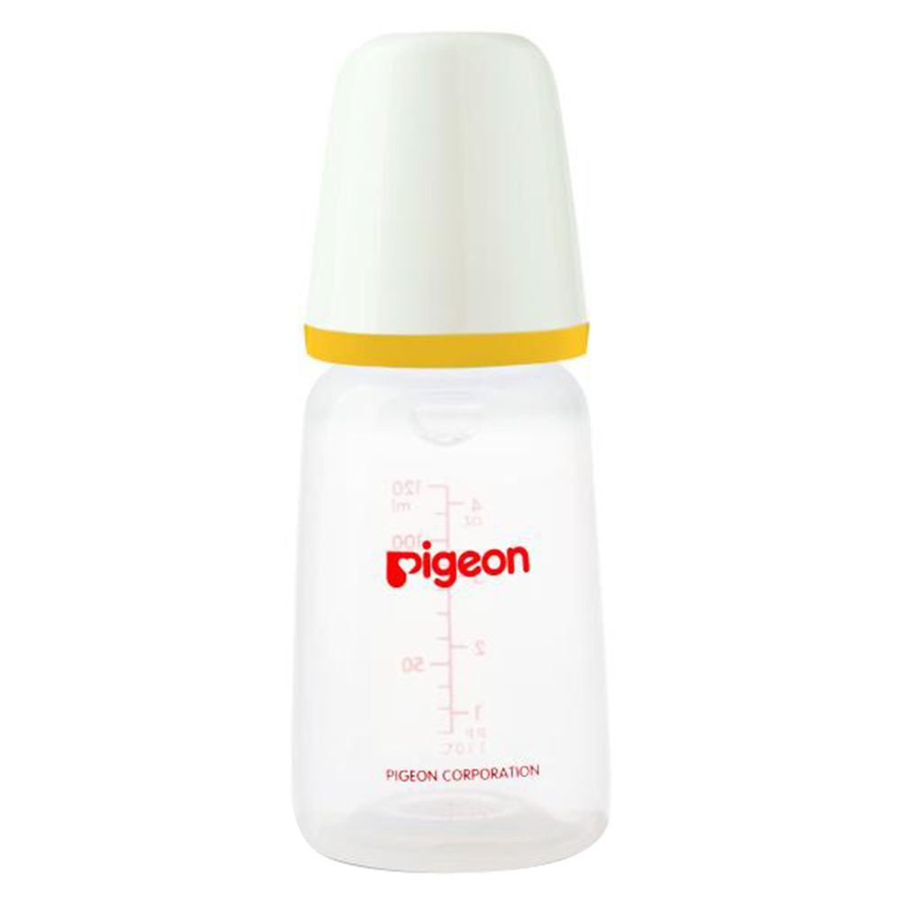 Pigeon - Plastic Feeding Bottle KP-4 120ml - Yellow