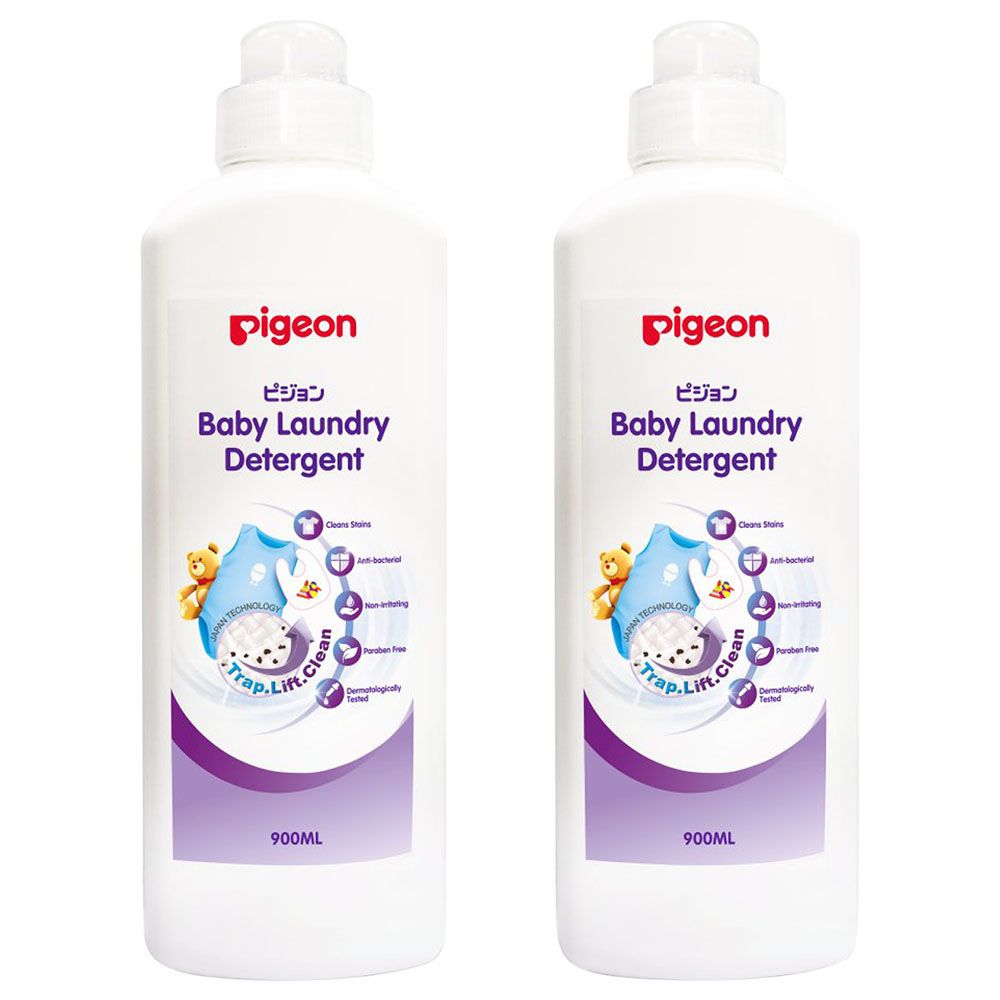 Pigeon - Baby Liquid Laundry Detergent - 900ml - Pack of 2