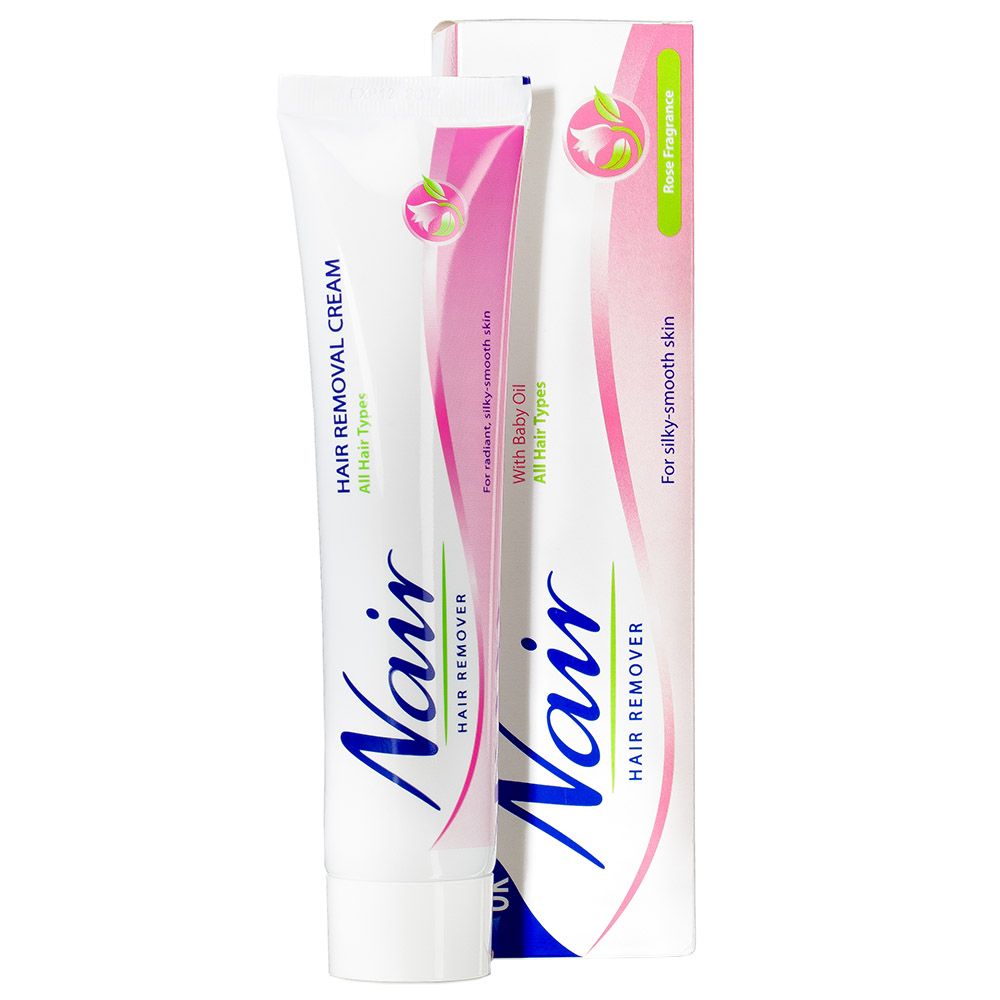 Nair - Hair Remover Cream Tube Rose 110gm