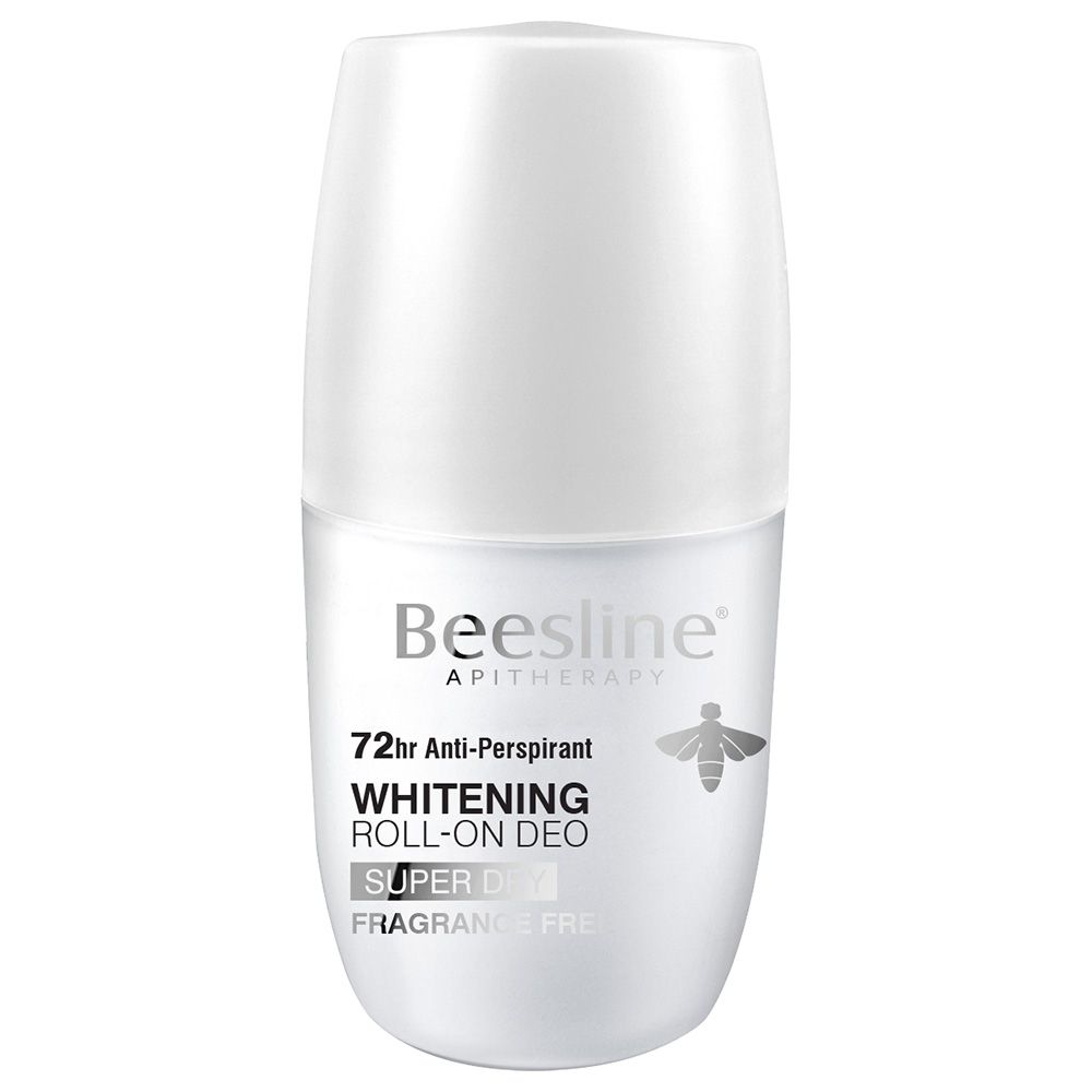 Beesline - Whitening Roll-On Deodorant - Super Dry Fragrance Free- 50ml