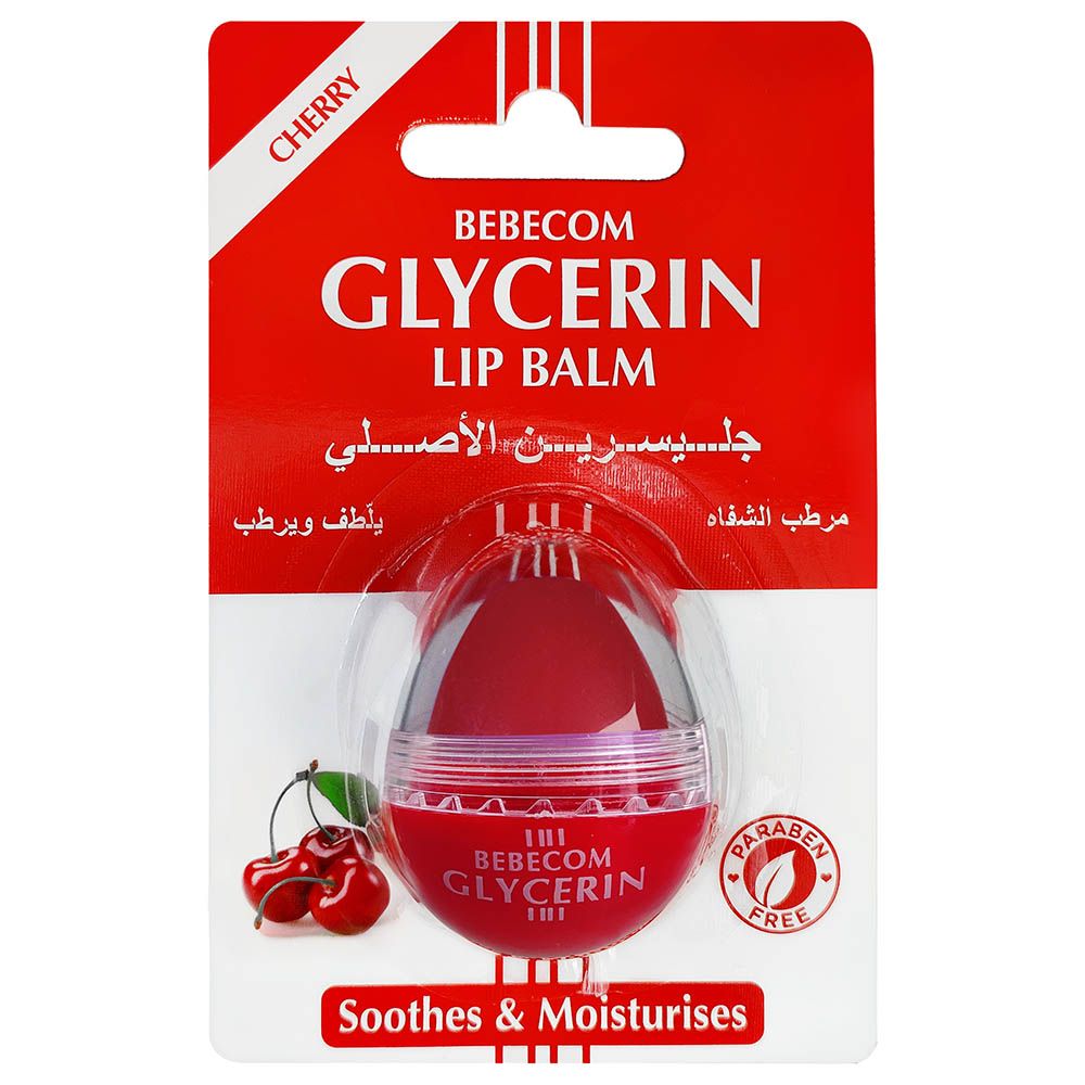 Bebecom - Glycerine Lip Balm - Cherry - 10G