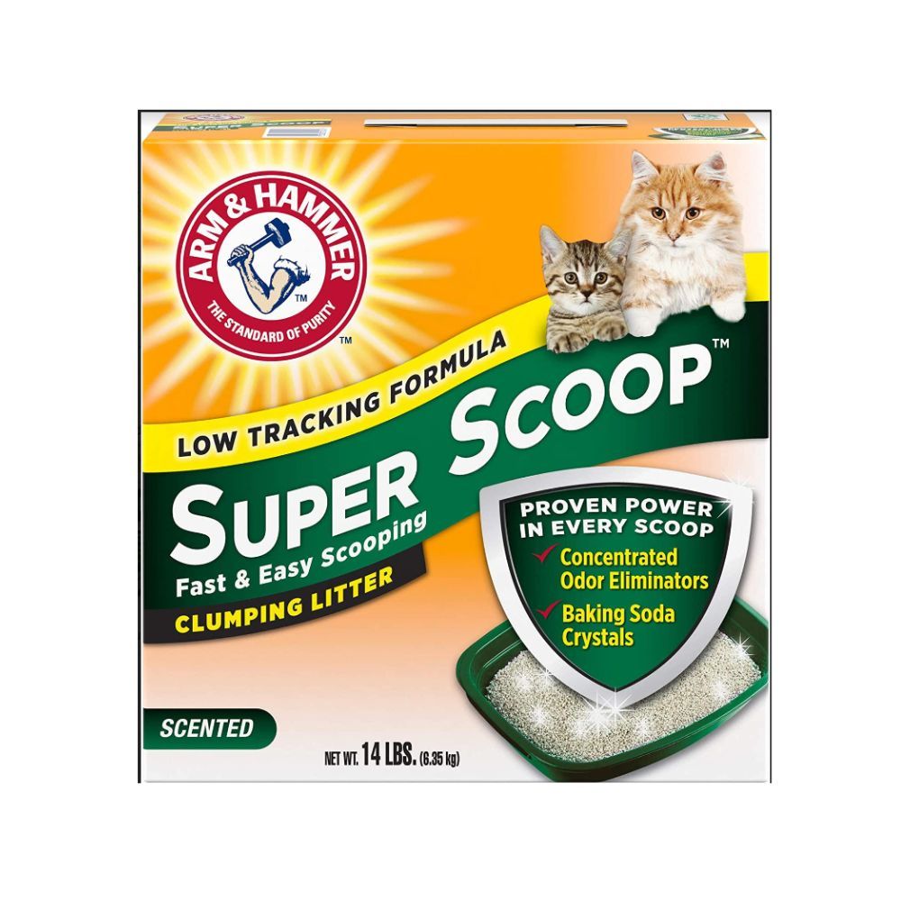 Arm and Hammer - Super Scoop Cat Clumping Litter 6.35kg