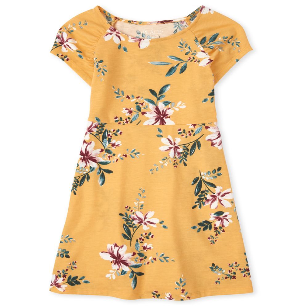 TCP - Girls Floral Dress - Tuscan Sun