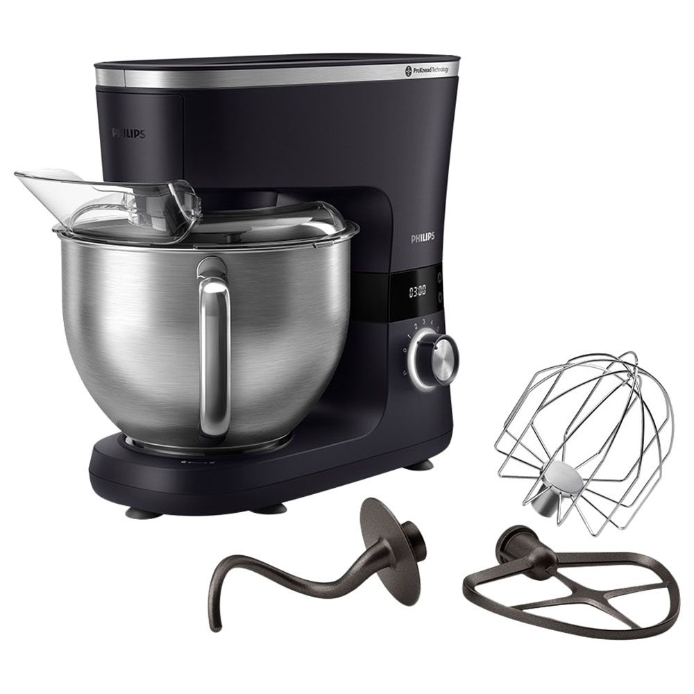 Philips - HR7962/01 Series 7000 Kitchen Machine - Black