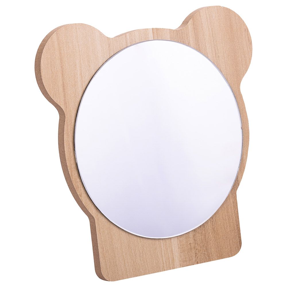 A'ish Home - Mirror w/ Wooden Stand - Bear