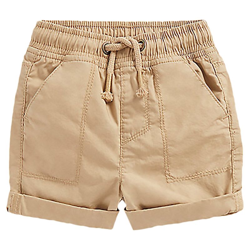 Mothercare - Boys Poplin Shorts - Tan