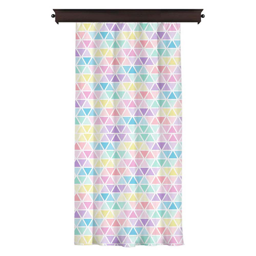 Cipcici - Pastel Colored Triangles Curtain