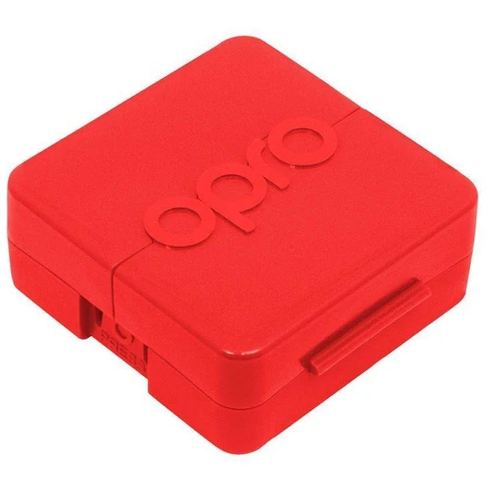 Opro - Self-Fit Anti-Microbial Mouthguard Case - Red