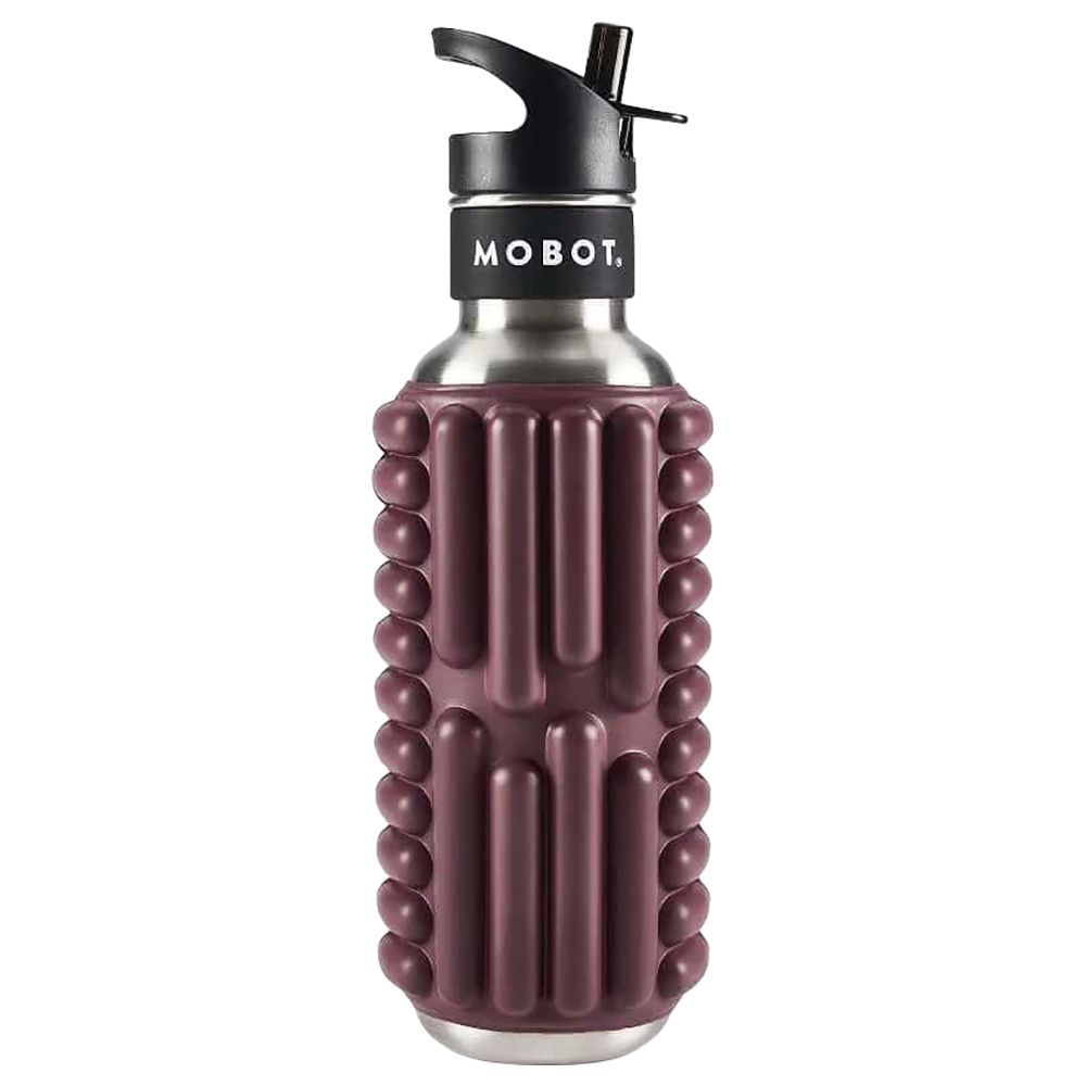 Mobot - Grace Foam Roller Water Bottle - 798.4Ml - Beet