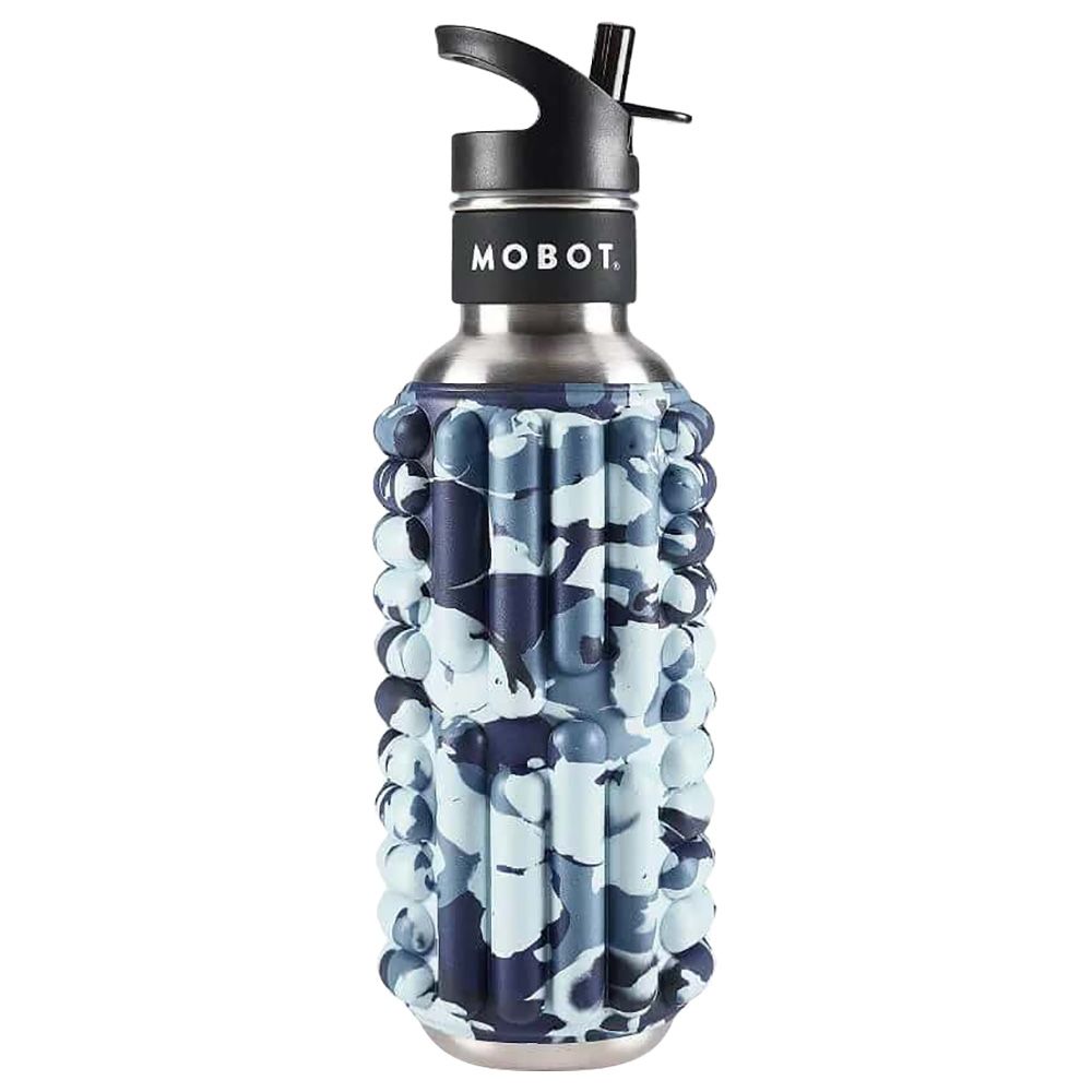 Mobot - Grace Foam Roller Water Bottle - 798.4Ml - Marine