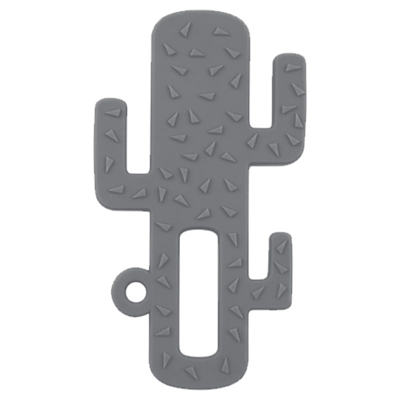 Minikoioi - Silicone Cactus Teether - Grey