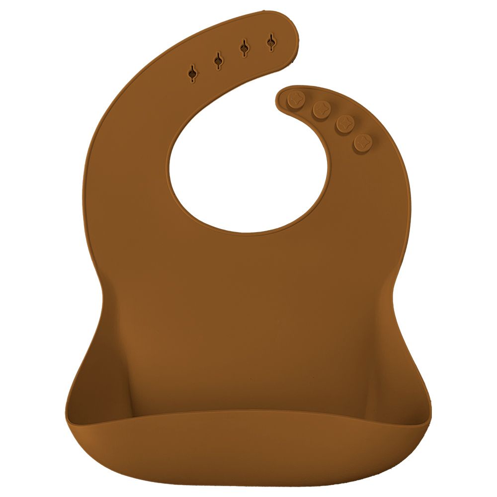 Minikoioi - Silicone Bib w/ Kangaroo Pocket - Assorted