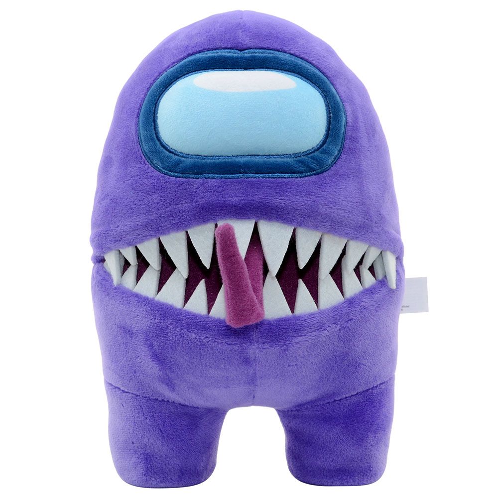 Among Us - Impostor Bendable Tongue Plush Toy - 10-Inch - Purple