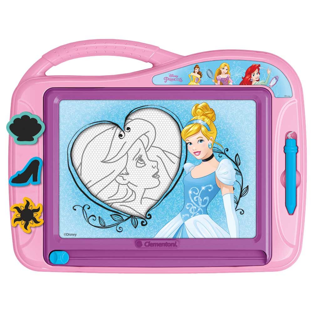 Clementoni - New Magnetic Drawing Board - Princess